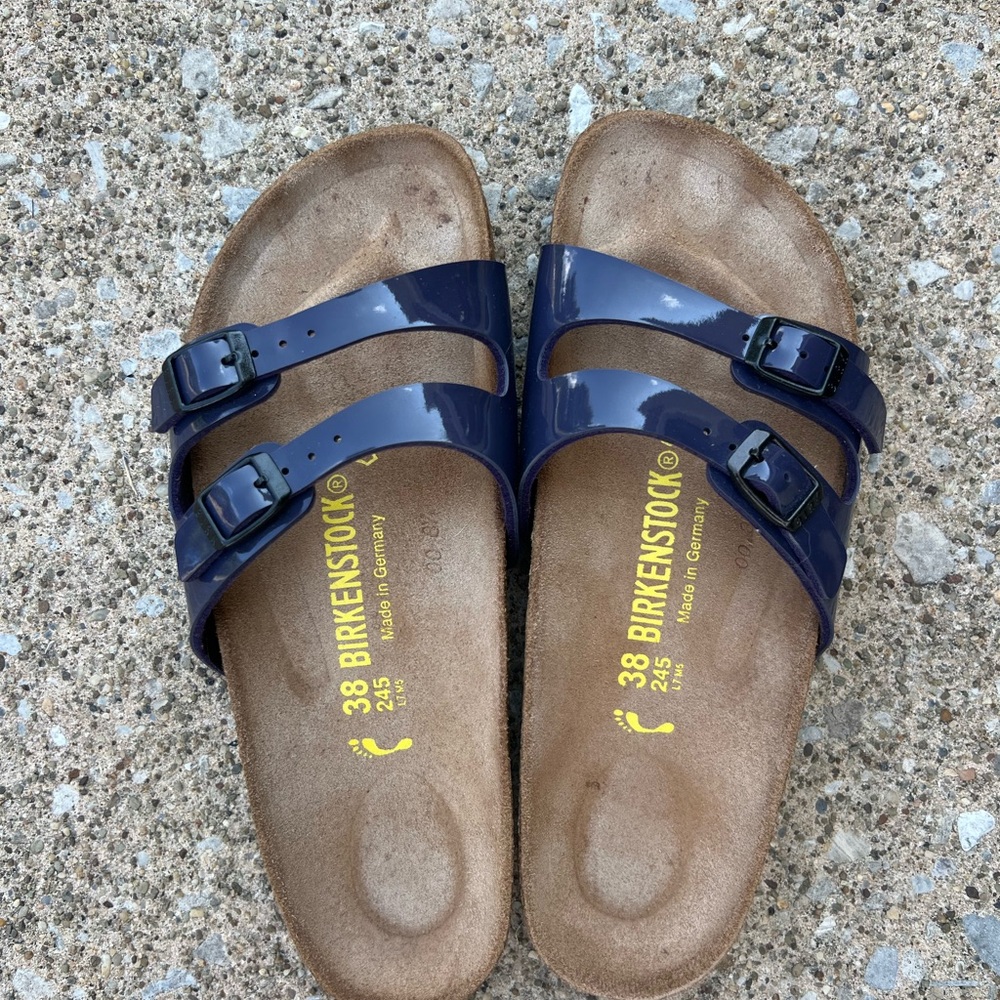 Birkenstock Navy Blue Sandals